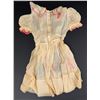 Image 2 : Vintage Child Size Organdy Floral Dress