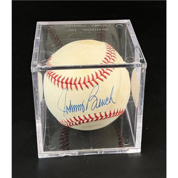 Johnny Bench Autographed Baseball