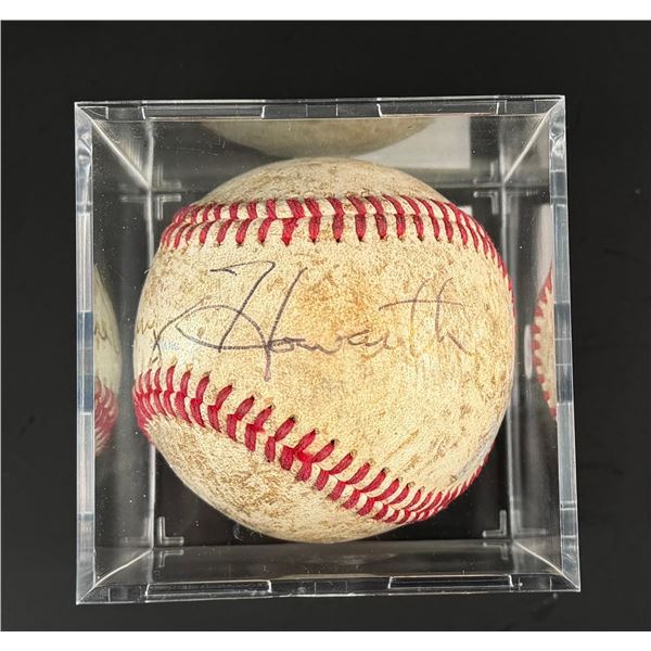 Jerry Howarth Autographed Baseball