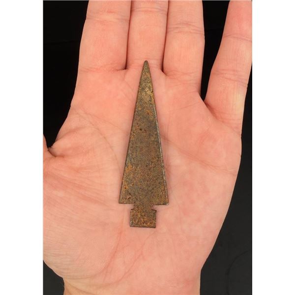 Native American Indian Metal Arrowhead