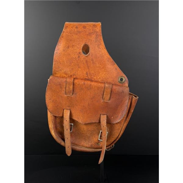 Cavalry Style Leather Saddlebags
