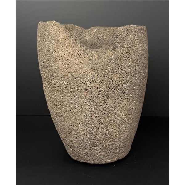 Great Basin Oregon Native American Kalapuya Mortar