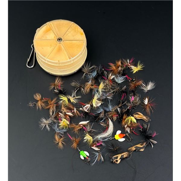 Group of Montana Trout Fishing Flies