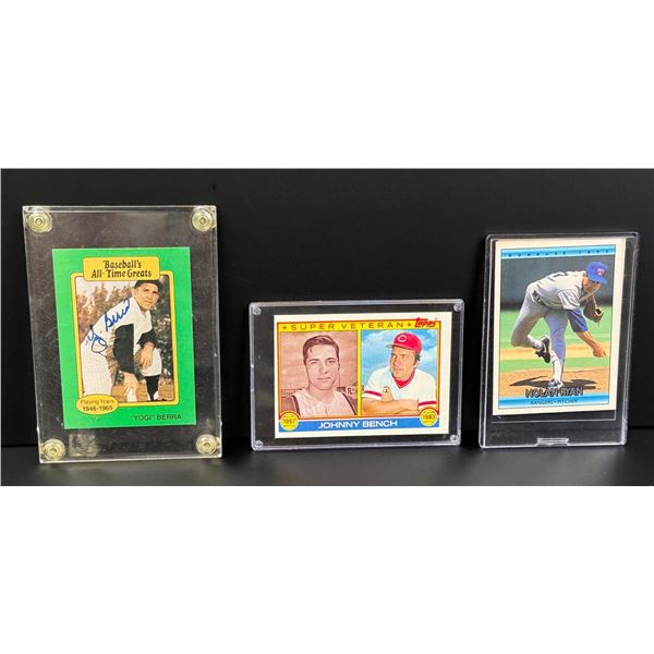 Collection of Topps and Donruss Baseball Cards