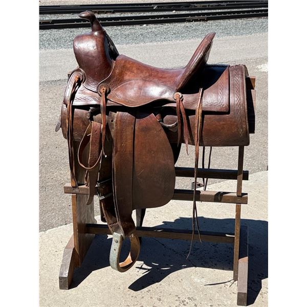 KC Saddlery Kansas City Square Skirt Cowboy Saddle