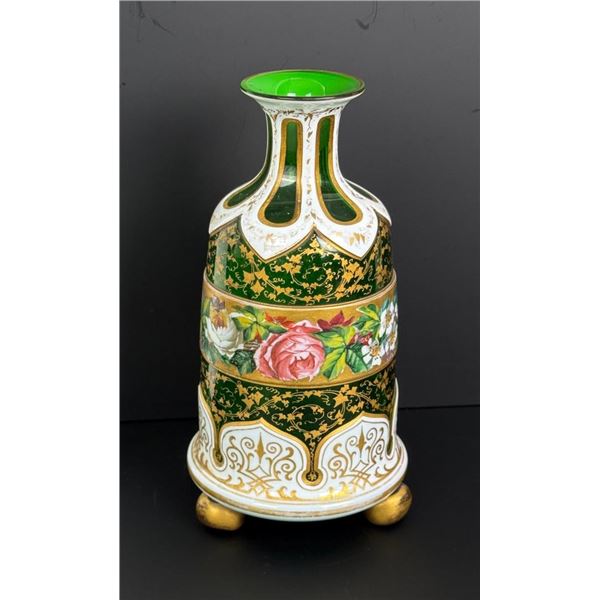 Bohemian Czech Cut to Clear Decanter
