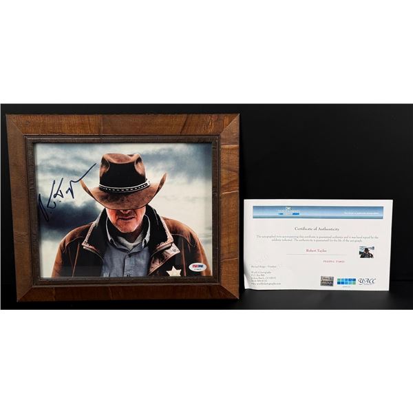 Robert Taylor Autographed Longmire Photo