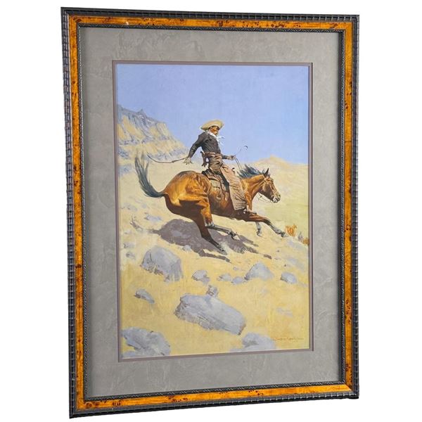 Frederic Remington The Cowboy Print