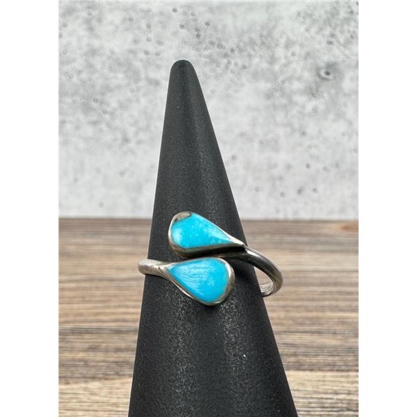 Navajo Sterling Silver Turquoise Ring