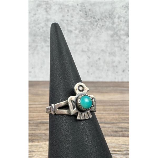 Bell Trading Post Sterling Thunderbird Ring