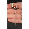 Image 1 : Bobby and Corraine Shack Zuni Sterling Stick Pin