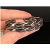 Image 4 : Navajo Sterling Silver Double Knot Bracelet