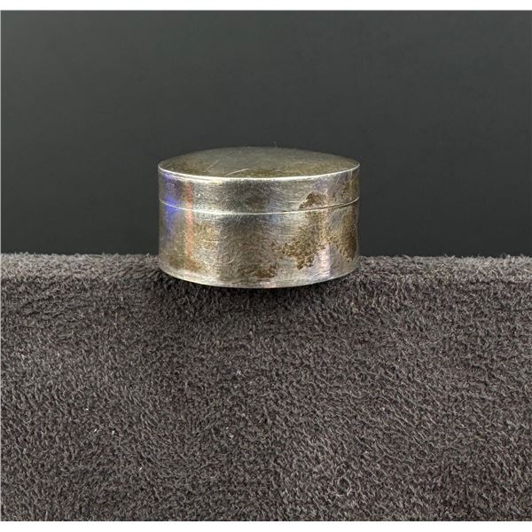 Taxco Mexico Sterling Silver Pill Snuff Box