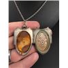 Image 3 : Victorian Sterling Silver Aesthetic Locket