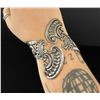 Image 1 : Margo de Taxco Mexico Sterling Cuff Bracelet