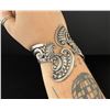Image 2 : Margo de Taxco Mexico Sterling Cuff Bracelet