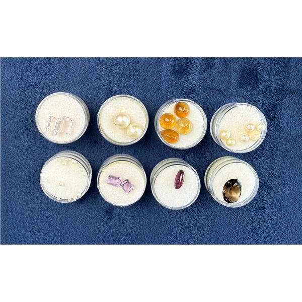 53ct of Faceted Gemstones and Pearls