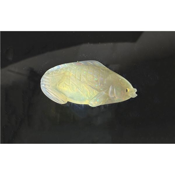 3.5ct Australian Opal Fish Pendant
