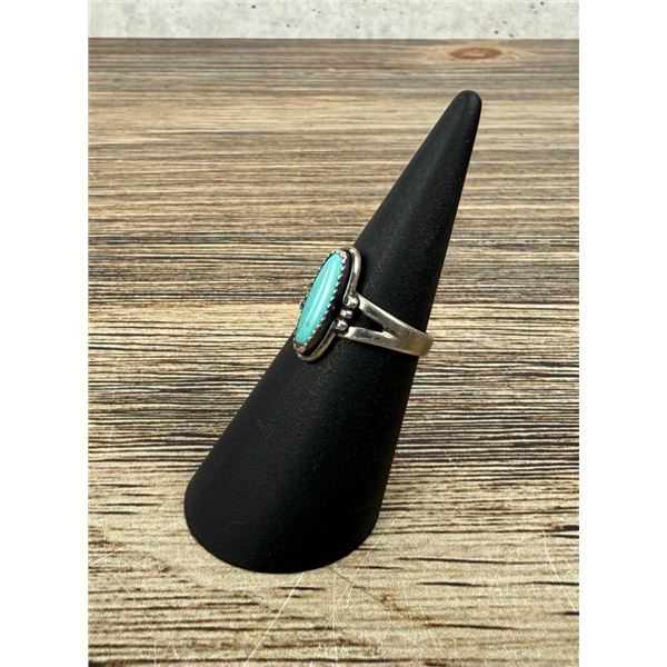Bell Trading Post Sterling Silver Turquoise Ring