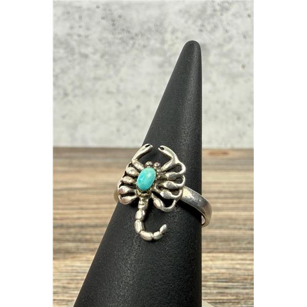 Relios Navajo Sterling Silver Scorpion Ring