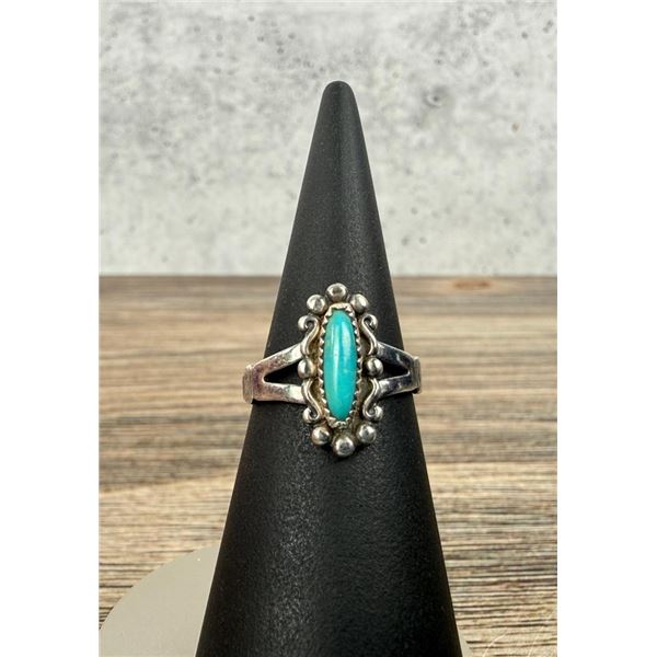 Bell Trading Post Sterling Silver Turquoise Ring