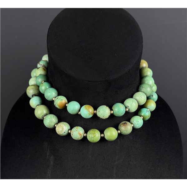 Chinese Hubei Turquoise Necklace