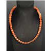 Image 3 : Chinese Red Branch Coral Graduated Necklace