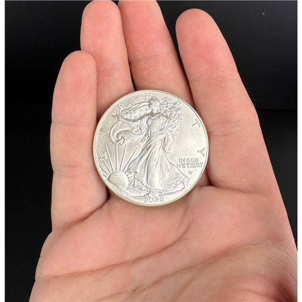 2026 W Silver Eagle Silver Dollar Coin