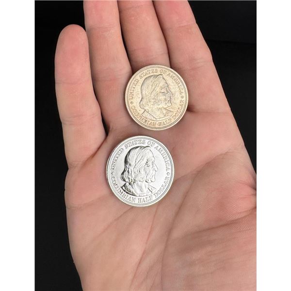 1893 Columbian Exposition Silver Half Dollars