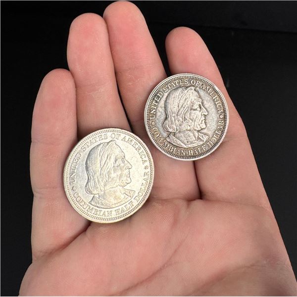 1893 Columbian Exposition Silver Half Dollars