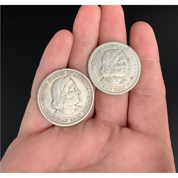 1893 Columbian Exposition Silver Half Dollars