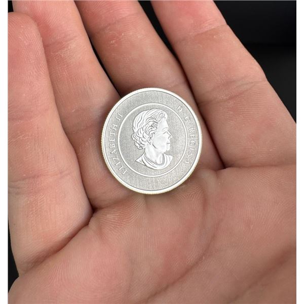 2015 Canadian Gingerbread Man Silver $20 Coin