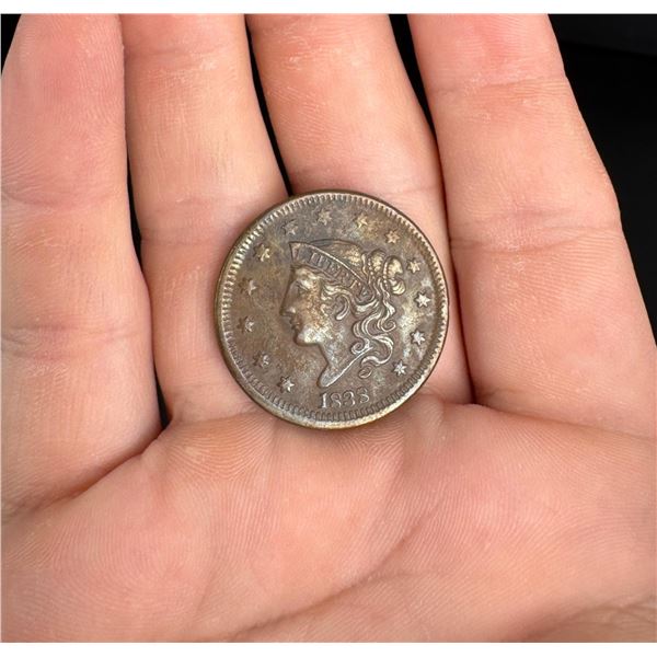 1838 Coronet Liberty Head Large Cent