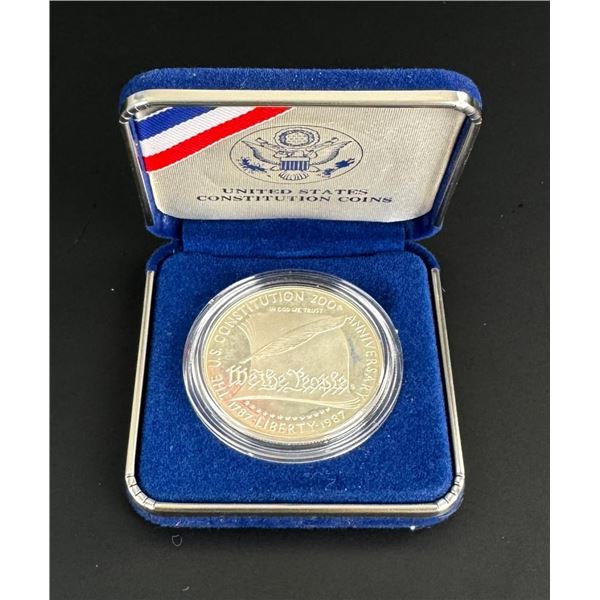 1987 S US Bicentennial Proof Silver Dollar