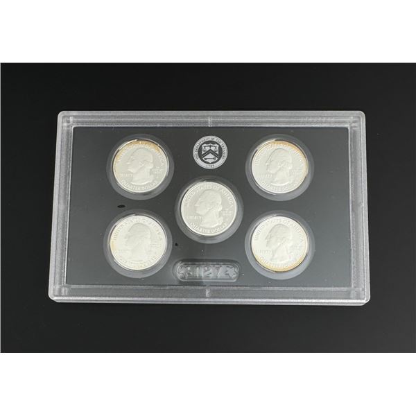 2017 United States Mint Quarters Silver Proof Set