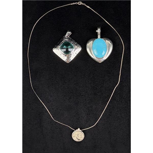 Collection of Sterling Silver Jewelry