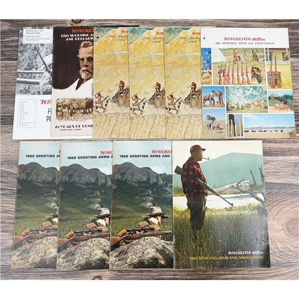Collection of Winchester Firearms Catalogs