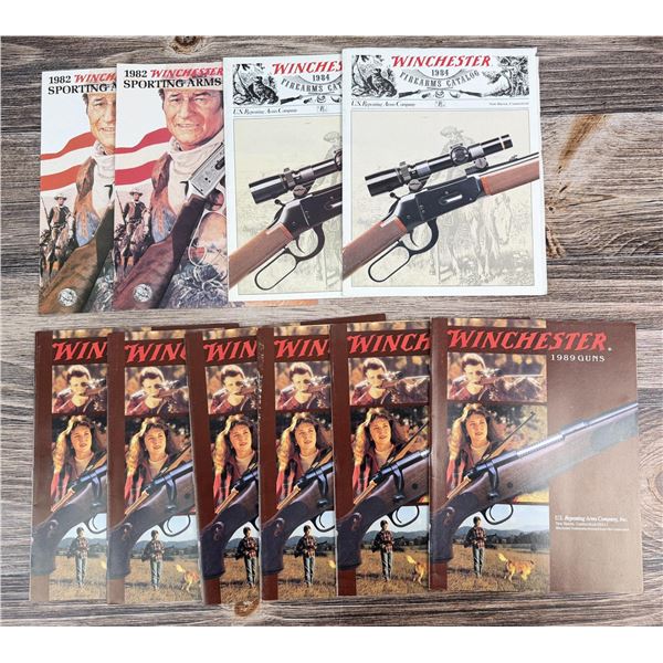 Collection of Winchester Firearms Catalogs