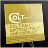 Image 1 : Colt AR-15 Sporter Rifle Instruction Manual
