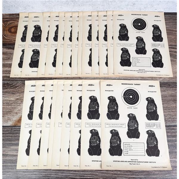 Western Woodchuck Shooting Targets