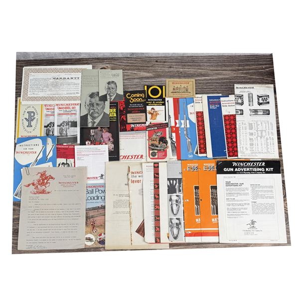 Winchester Catalogs Booklets and Ephemera