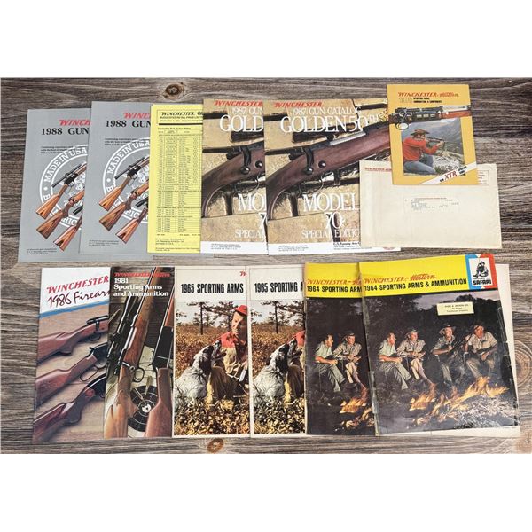 Winchester Firearms Ammunition Catalogs