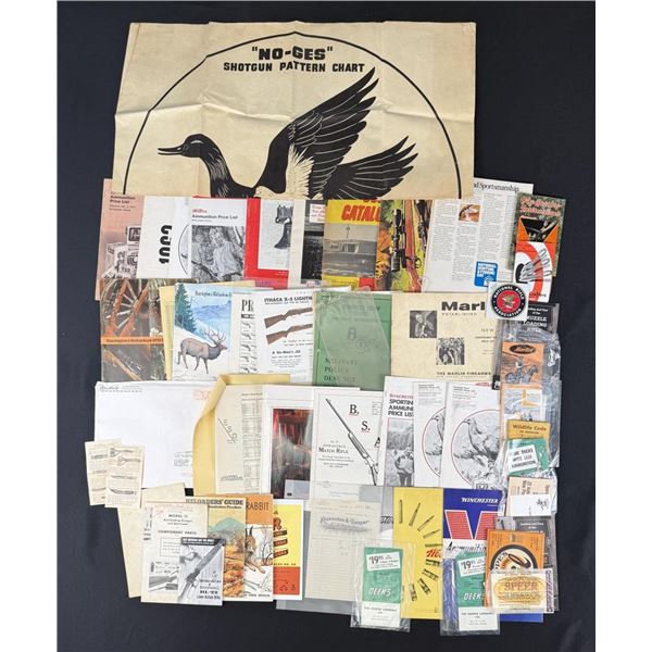 Large Collection of Firearm Related Ephemera
