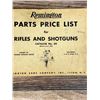 Image 2 : Remington Parts Price List for Rifles Shotguns