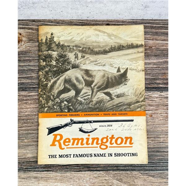 Remington Sporting Firearms Catalog