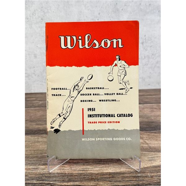 1951 Wilson Sporting Goods Catalog