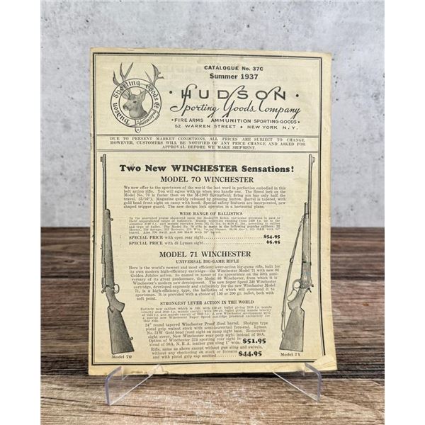 Hudson Sporting Goods Company Catalog