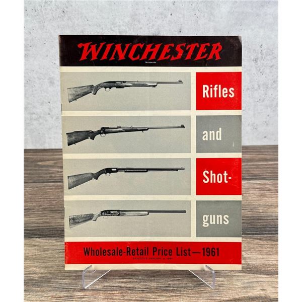 1961 Winchester Rifles Shotguns Price List