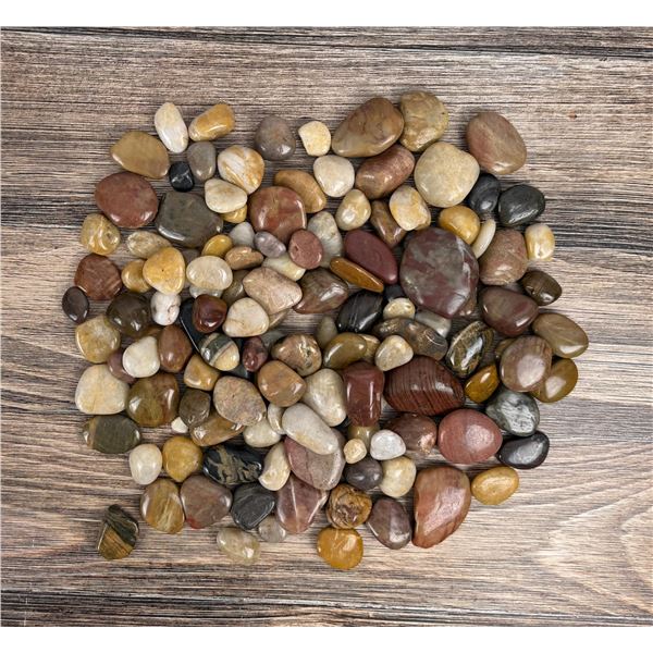 Group of Tumbled Polished Stones