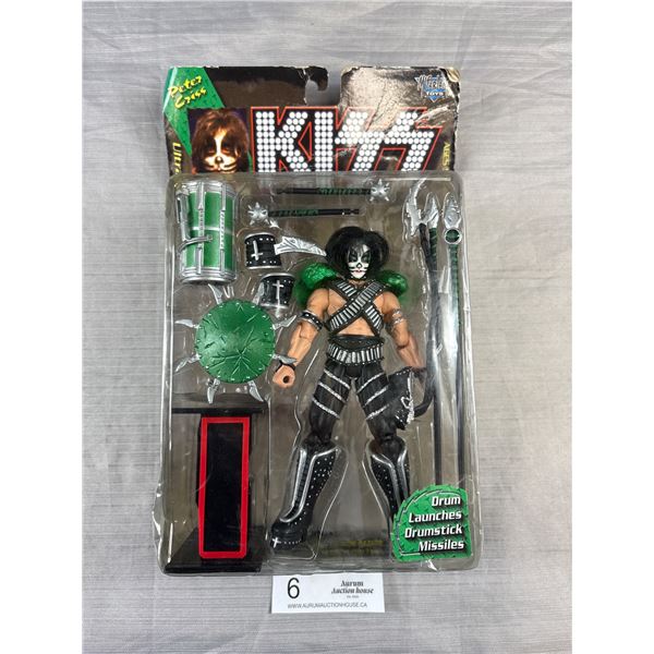 Peter Criss of Kiss McFarlane Figure Still Sealed in Pkg
